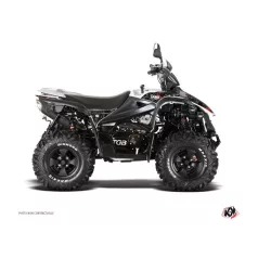   Karosszéria védő dekor matrica készlet Quad TGB Camo Fekete/Piros Széria