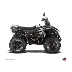   Karosszéria védő dekor matrica készlet Quad TGB Camo Fekete/Zöld Széria