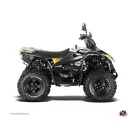 Karosszéria védő dekor matrica készlet Quad TGB Predator Fekete/Sárga Széria