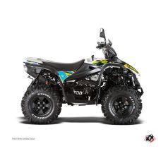   Karosszéria védő dekor matrica készlet Quad TGB Stage Sárga/Kék Széria