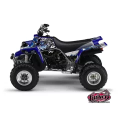   Karosszéria védő dekor matrica készlet Quad YAMAHA Demon Kék Széria