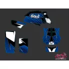 Karosszéria védő dekor matrica készlet Quad YAMAHA Factory Kék Széria