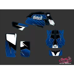   Karosszéria védő dekor matrica készlet Quad YAMAHA Factory Kék Széria