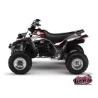 Karosszéria védő dekor matrica készlet Quad YAMAHA Graff Piros Széria