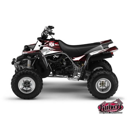 Karosszéria védő dekor matrica készlet Quad YAMAHA Graff Piros Széria