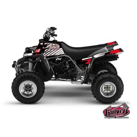 Karosszéria védő dekor matrica készlet Quad YAMAHA Factory Piros Széria