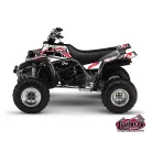 Karosszéria védő dekor matrica készlet Quad YAMAHA Spirit Piros Széria