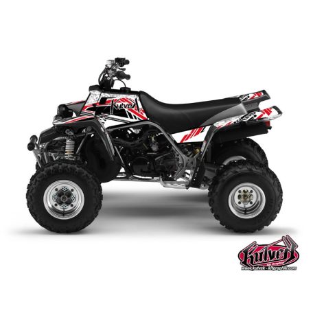 Karosszéria védő dekor matrica készlet Quad YAMAHA Spirit Piros Széria