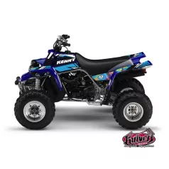   Karosszéria védő dekor matrica készlet Quad YAMAHA Kenny Kék Széria