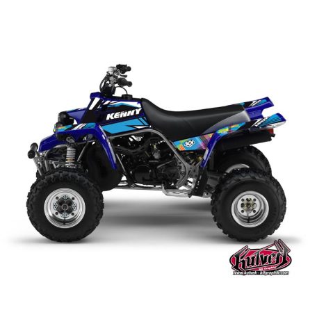 Karosszéria védő dekor matrica készlet Quad YAMAHA Kenny Kék Széria