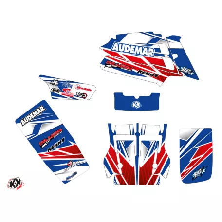 Karosszéria védő dekor matrica készlet Quad YAMAHA Replica romain couprie 2012 Széria