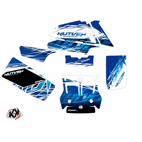 Karosszéria védő dekor matrica készlet Quad YAMAHA Eraser Kék Széria