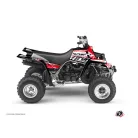 Karosszéria védő dekor matrica készlet Quad YAMAHA Eraser Piros/Fehér Széria
