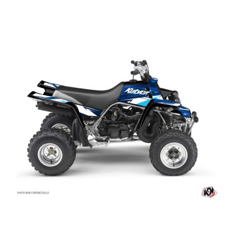 Karosszéria védő dekor matrica készlet Quad YAMAHA Stage Kék Széria