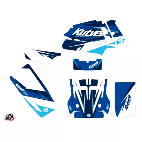 Karosszéria védő dekor matrica készlet Quad YAMAHA Stage Kék Széria