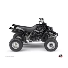   Karosszéria védő dekor matrica készlet Quad YAMAHA Zombies dark Fekete Széria
