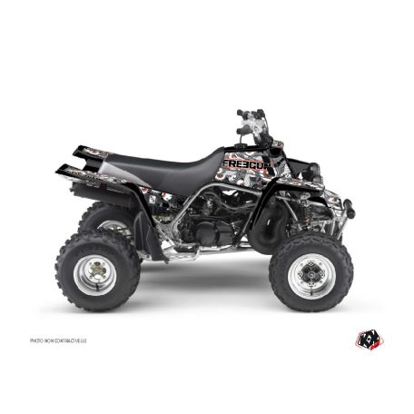 Karosszéria védő dekor matrica készlet Quad YAMAHA Freegun eyed Piros Széria
