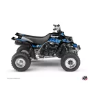 Karosszéria védő dekor matrica készlet Quad YAMAHA Predator Kék Széria