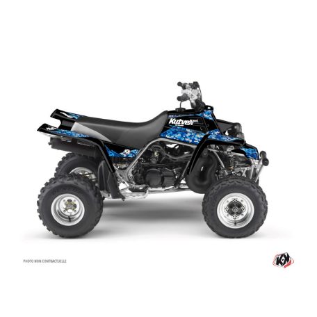 Karosszéria védő dekor matrica készlet Quad YAMAHA Predator Kék Széria