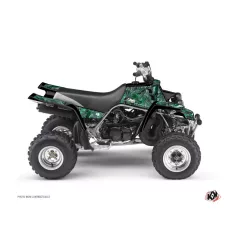   Karosszéria védő dekor matrica készlet Quad YAMAHA Camo Zöld Széria