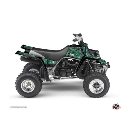 Karosszéria védő dekor matrica készlet Quad YAMAHA Camo Zöld Széria