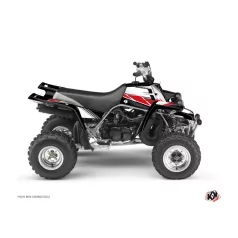   Karosszéria védő dekor matrica készlet Quad YAMAHA Stripe Piros Széria