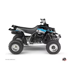   Karosszéria védő dekor matrica készlet Quad YAMAHA Stripe Fekete Széria