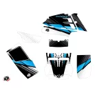 Karosszéria védő dekor matrica készlet Quad YAMAHA Stripe Fekete Széria