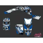Karosszéria védő dekor matrica készlet Quad YAMAHA Demon Kék Széria