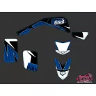Karosszéria védő dekor matrica készlet Quad YAMAHA Factory Kék Széria