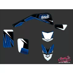   Karosszéria védő dekor matrica készlet Quad YAMAHA Factory Kék Széria