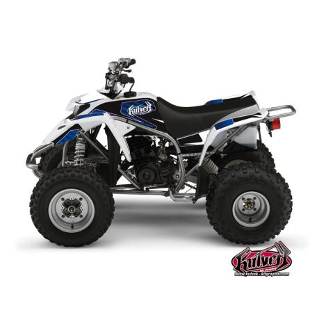 Karosszéria védő dekor matrica készlet Quad YAMAHA Factory Kék Széria