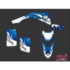   Karosszéria védő dekor matrica készlet Quad YAMAHA Graff Kék Széria