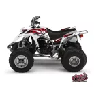 Karosszéria védő dekor matrica készlet Quad YAMAHA Graff Piros Széria