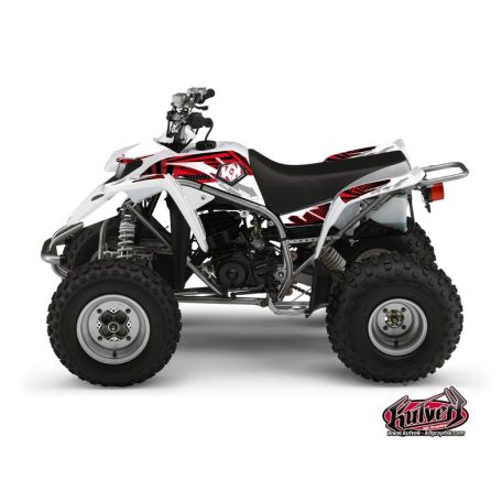 Karosszéria védő dekor matrica készlet Quad YAMAHA Graff Piros Széria