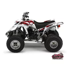   Karosszéria védő dekor matrica készlet Quad YAMAHA Graff Piros Széria