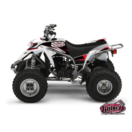 Karosszéria védő dekor matrica készlet Quad YAMAHA Factory Piros Széria