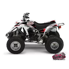   Karosszéria védő dekor matrica készlet Quad YAMAHA Factory Piros Széria
