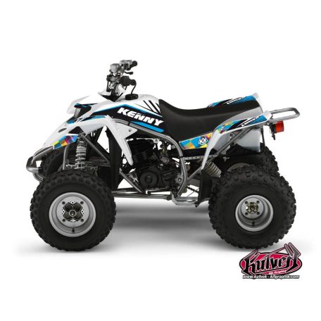 Karosszéria védő dekor matrica készlet Quad YAMAHA Kenny Kék Széria
