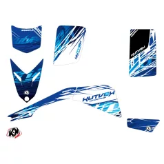   Karosszéria védő dekor matrica készlet Quad YAMAHA Eraser Kék Széria