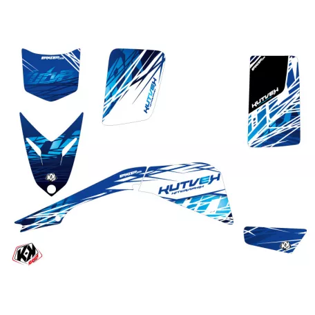Karosszéria védő dekor matrica készlet Quad YAMAHA Eraser Kék Széria