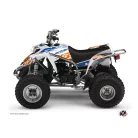 Karosszéria védő dekor matrica készlet Quad YAMAHA Eraser Kék/Narancs Széria