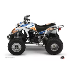   Karosszéria védő dekor matrica készlet Quad YAMAHA Eraser Kék/Narancs Széria