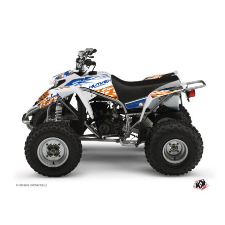 Karosszéria védő dekor matrica készlet Quad YAMAHA Eraser Kék/Narancs Széria