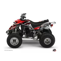   Karosszéria védő dekor matrica készlet Quad YAMAHA Eraser Piros/Fehér Széria