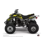 Karosszéria védő dekor matrica készlet Quad YAMAHA Eraser fluo Sárga Széria