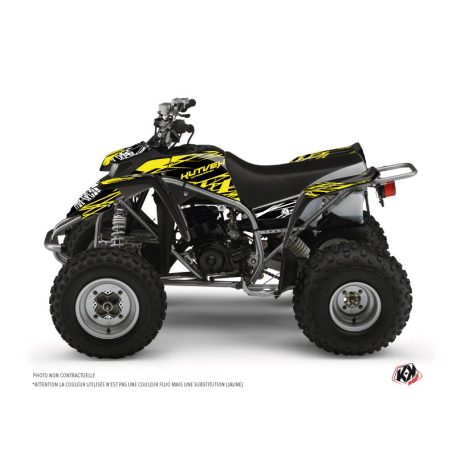 Karosszéria védő dekor matrica készlet Quad YAMAHA Eraser fluo Sárga Széria