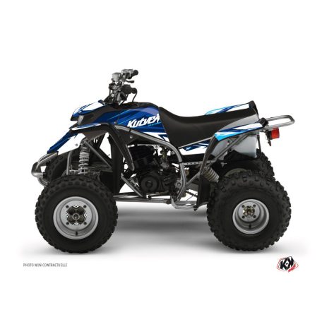Karosszéria védő dekor matrica készlet Quad YAMAHA Stage Kék Széria
