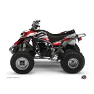 Karosszéria védő dekor matrica készlet Quad YAMAHA Stage Fekete/Piros Széria