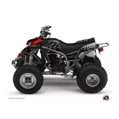   Karosszéria védő dekor matrica készlet Quad YAMAHA Zombies dark Fekete Széria